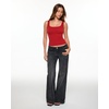 image:imageINLYRIC Womens Airsoft Padded Tank Top Built in Bra Square Neck Going Out Tops Summer Basic CasualBlazing Red