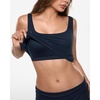 image:imageINLYRIC Womens Airsoft Padded Tank Top Built in Bra Square Neck Going Out Tops Summer Basic CasualDeep Ocean Blue