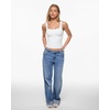 image:imageINLYRIC Womens Airsoft Padded Tank Top Built in Bra Square Neck Going Out Tops Summer Basic CasualSnow White