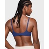 image:imageINLYRIC Womens Inbarely Plus Plunge Bra  Unlined Underwire Sexy Demi Balconette BrasNightfall Blue