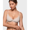 image:imageINLYRIC Womens Inbarely Plus Plunge Bra  Unlined Underwire Sexy Demi Balconette BrasVanilla White