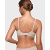 image:imageINLYRIC Womens Inbarely Plus Plunge Bra  Unlined Underwire Sexy Demi Balconette BrasVanilla White