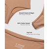 image:imageINLYRIC Womens Inbarely Soft Thong  High Waisted Tagless Smooth Stretch Underwear Ultrasoft No Show Panties 3 PackGravel 3pack