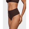 image:imageINLYRIC Womens Inbarely Soft Thong  High Waisted Tagless Smooth Stretch Underwear Ultrasoft No Show Panties 3 PackHazelnut 3pack